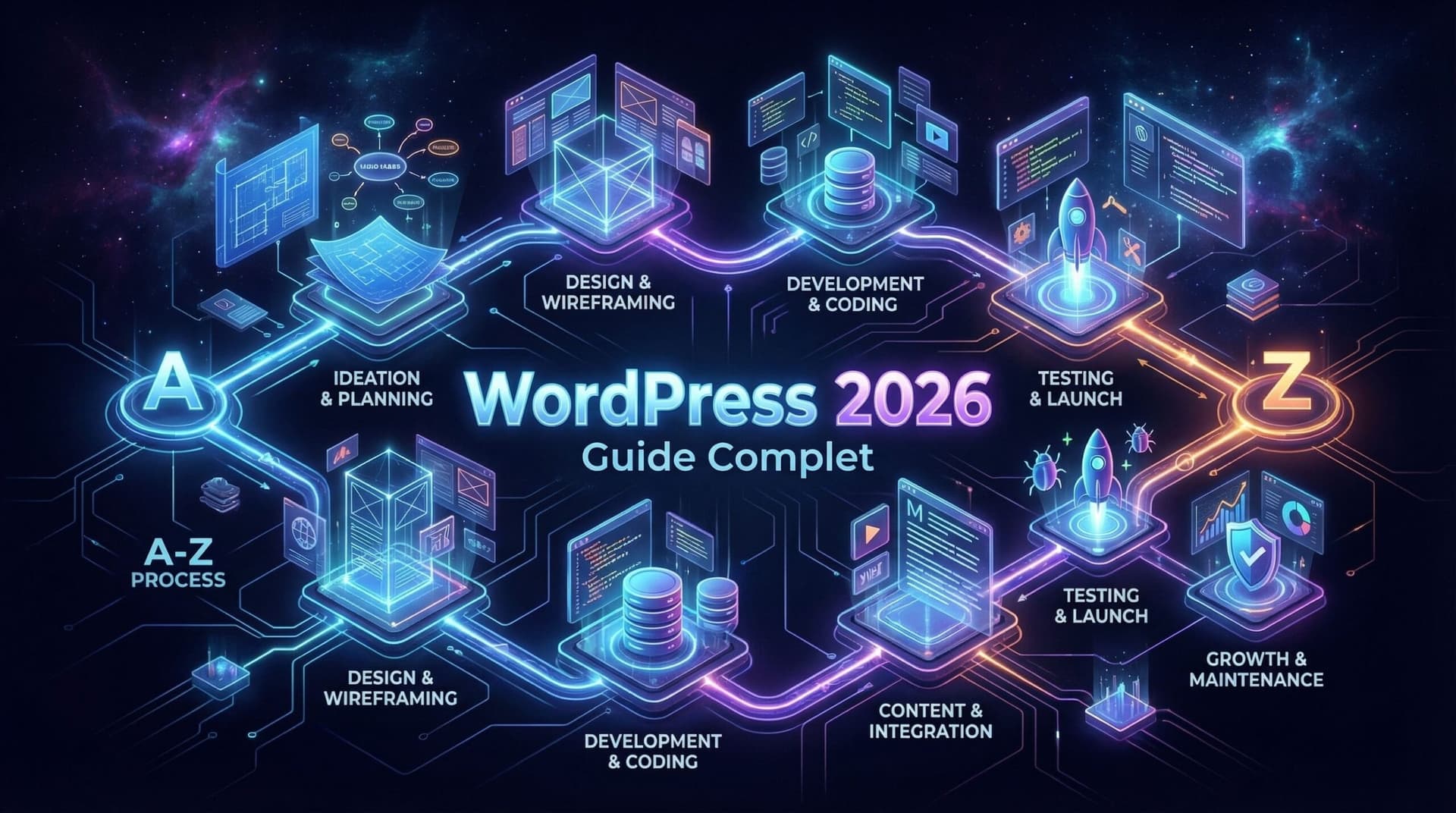 Créer un site WordPress de A à Z : le guide complet 2026
